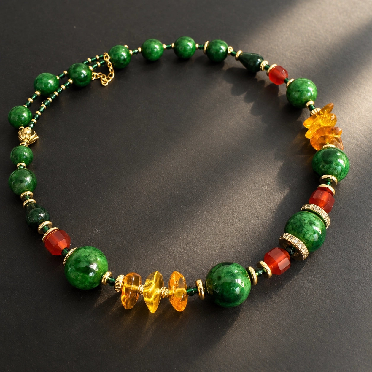 Autumn Mosaic Necklace - product photo