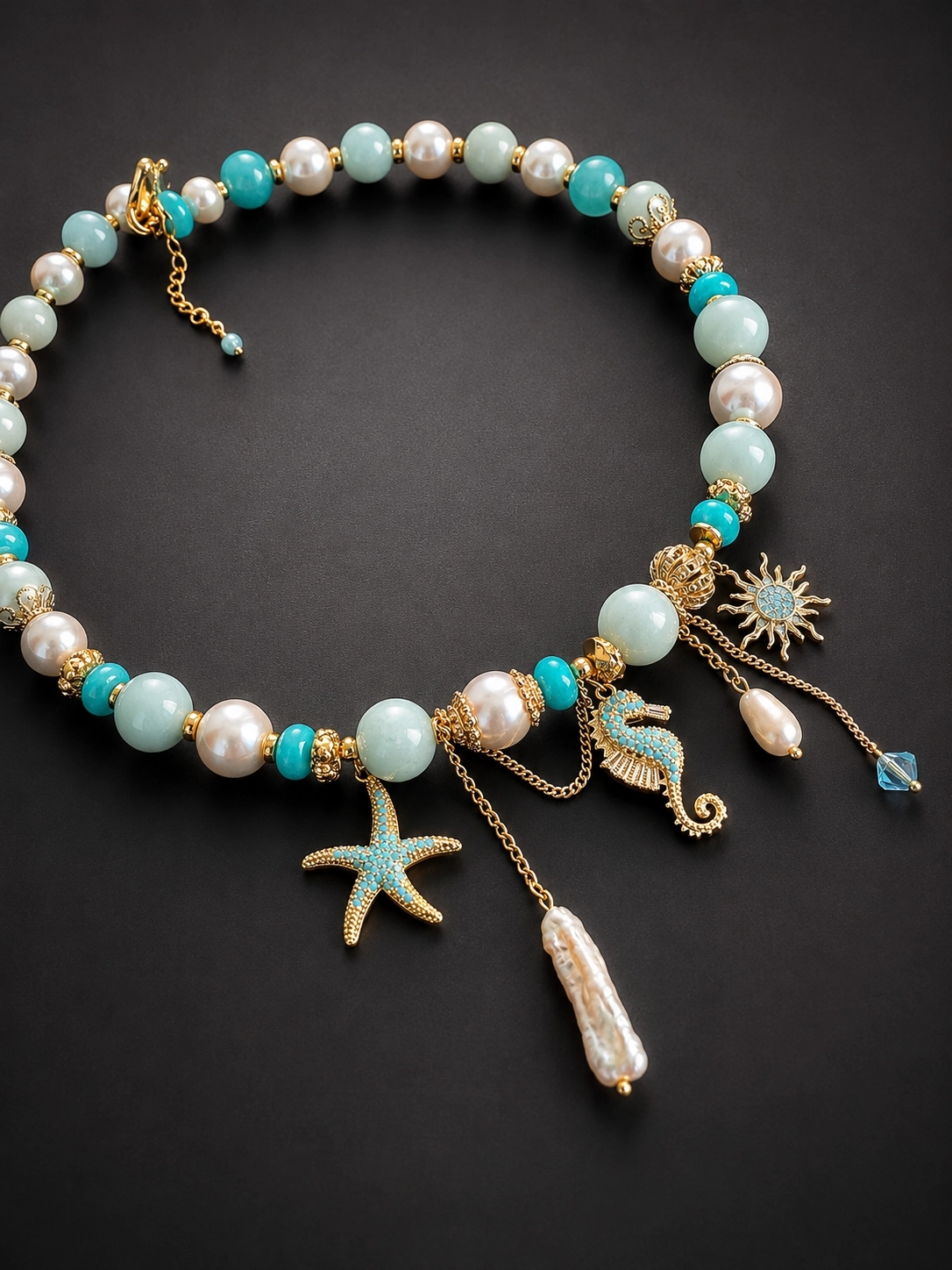 Mediterraneo Amazonite Necklace - product photo