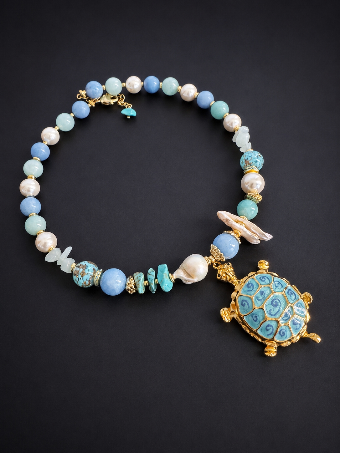 Sea Turtle necklace - product photo