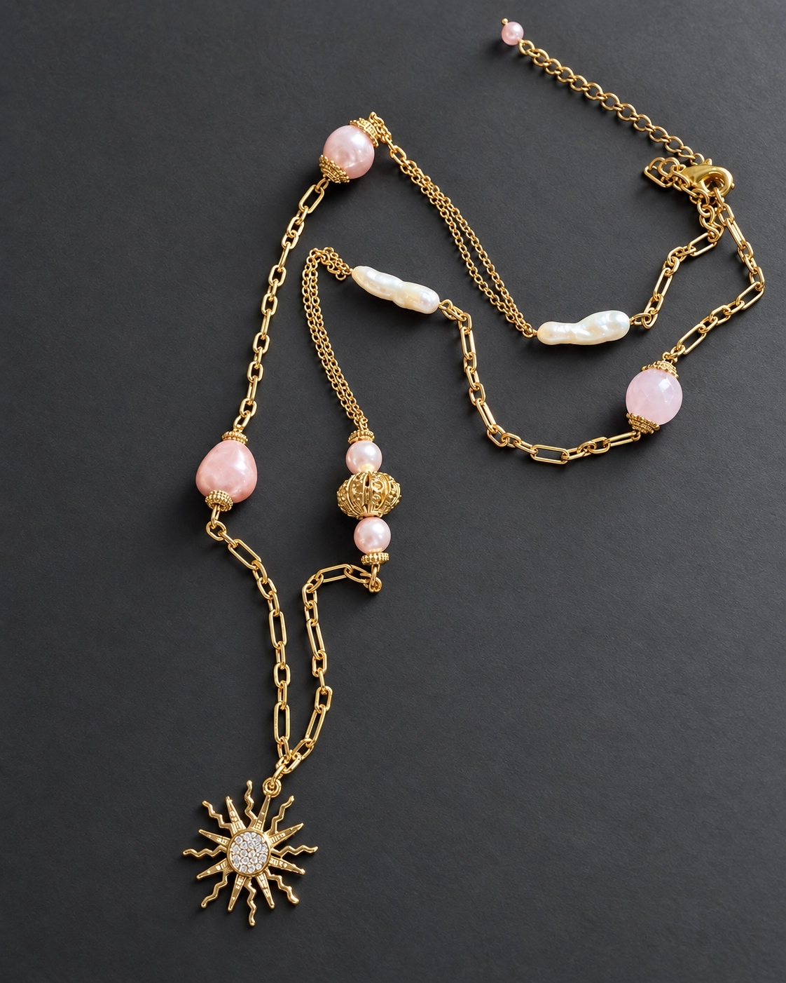 Sun Talisman Necklace - product photo