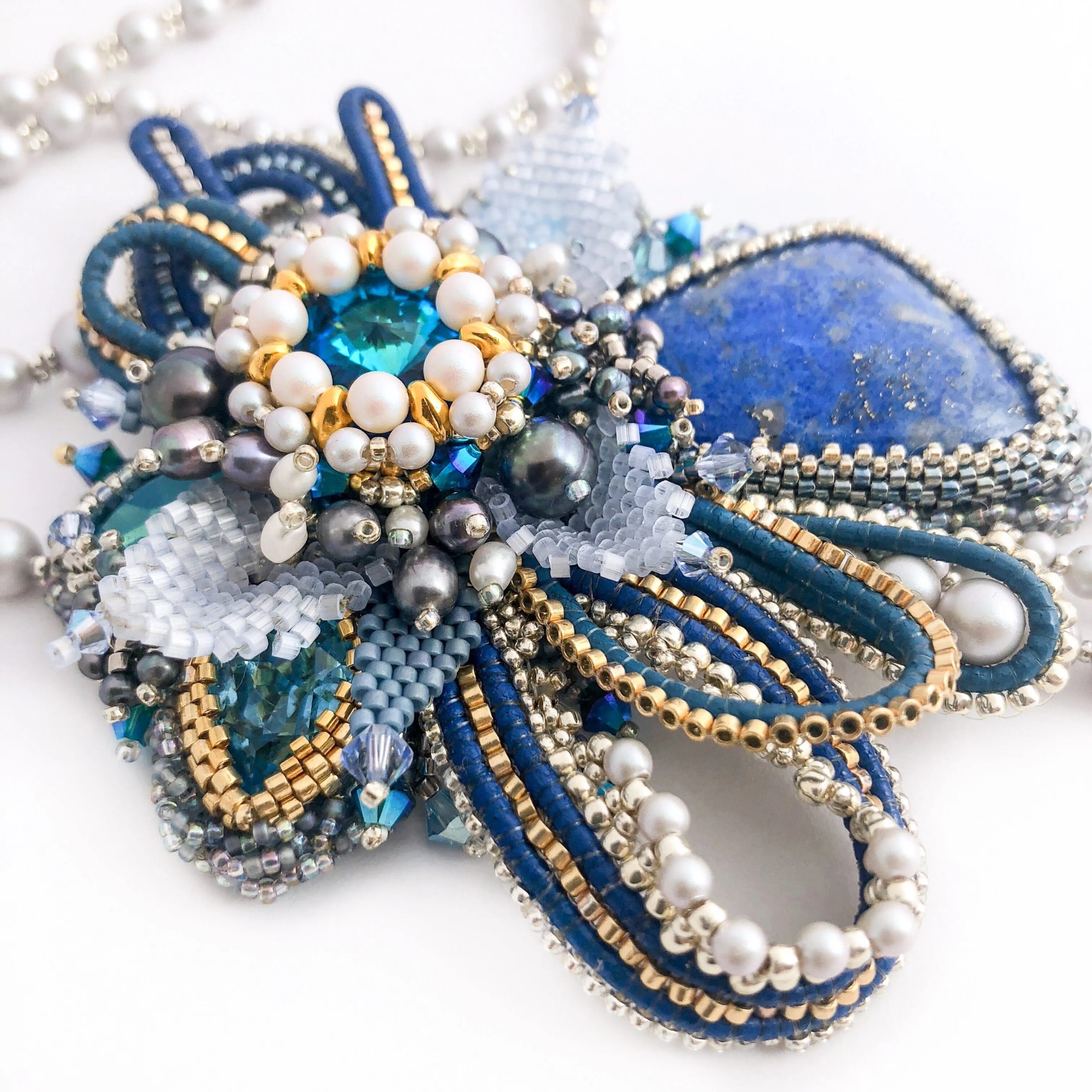 Blue Labyrinth Pendant - catalog