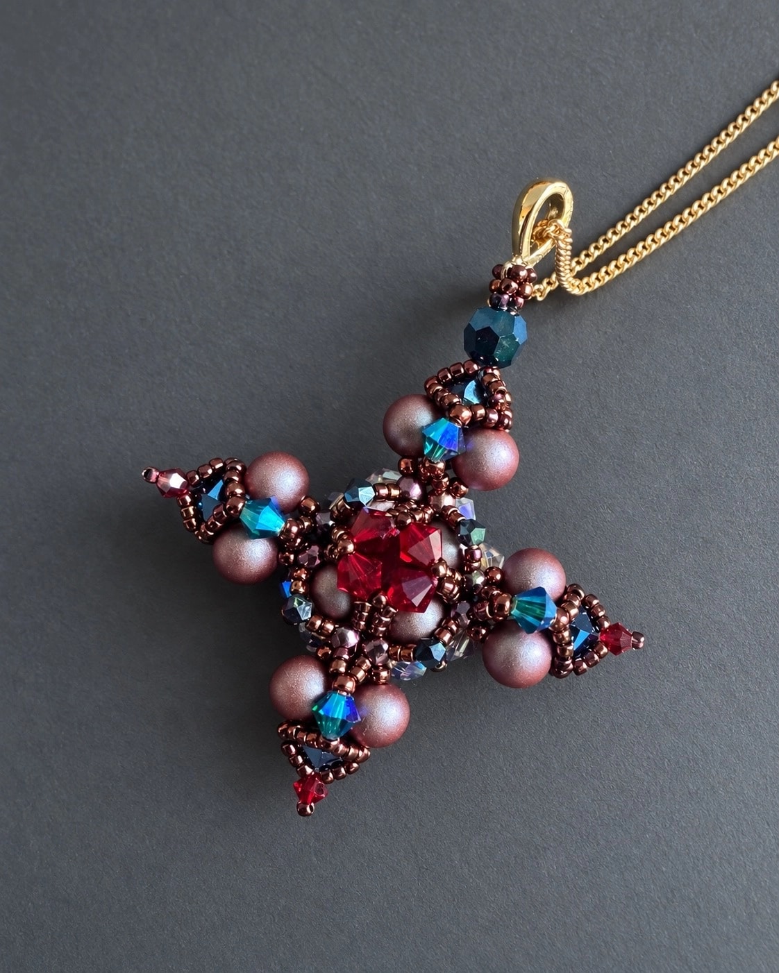 Crimson Star Pendant - catalog