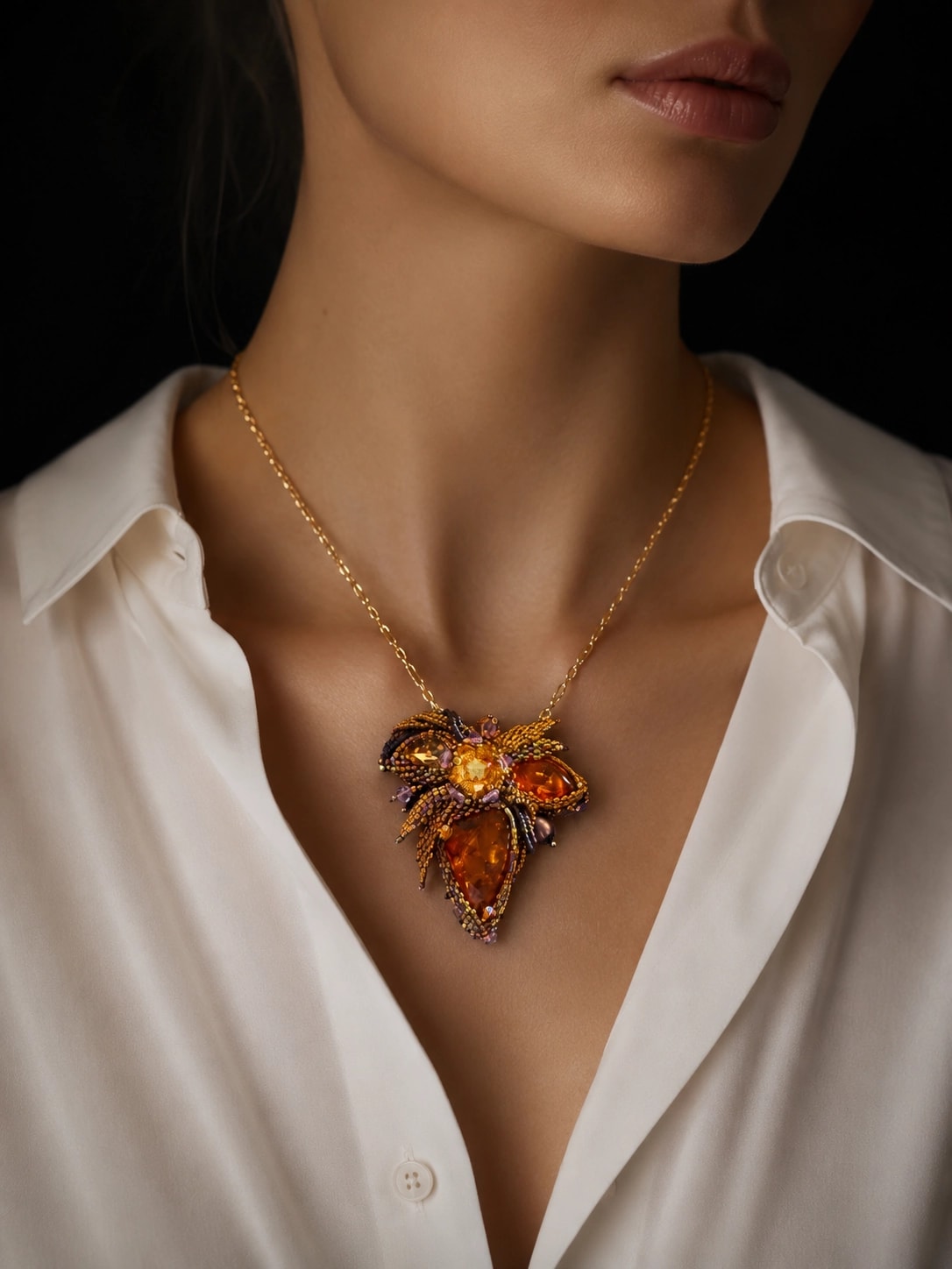Amber Guardian - on model