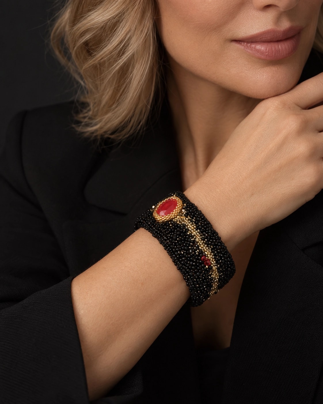 Fiery Stream Bracelet - on model