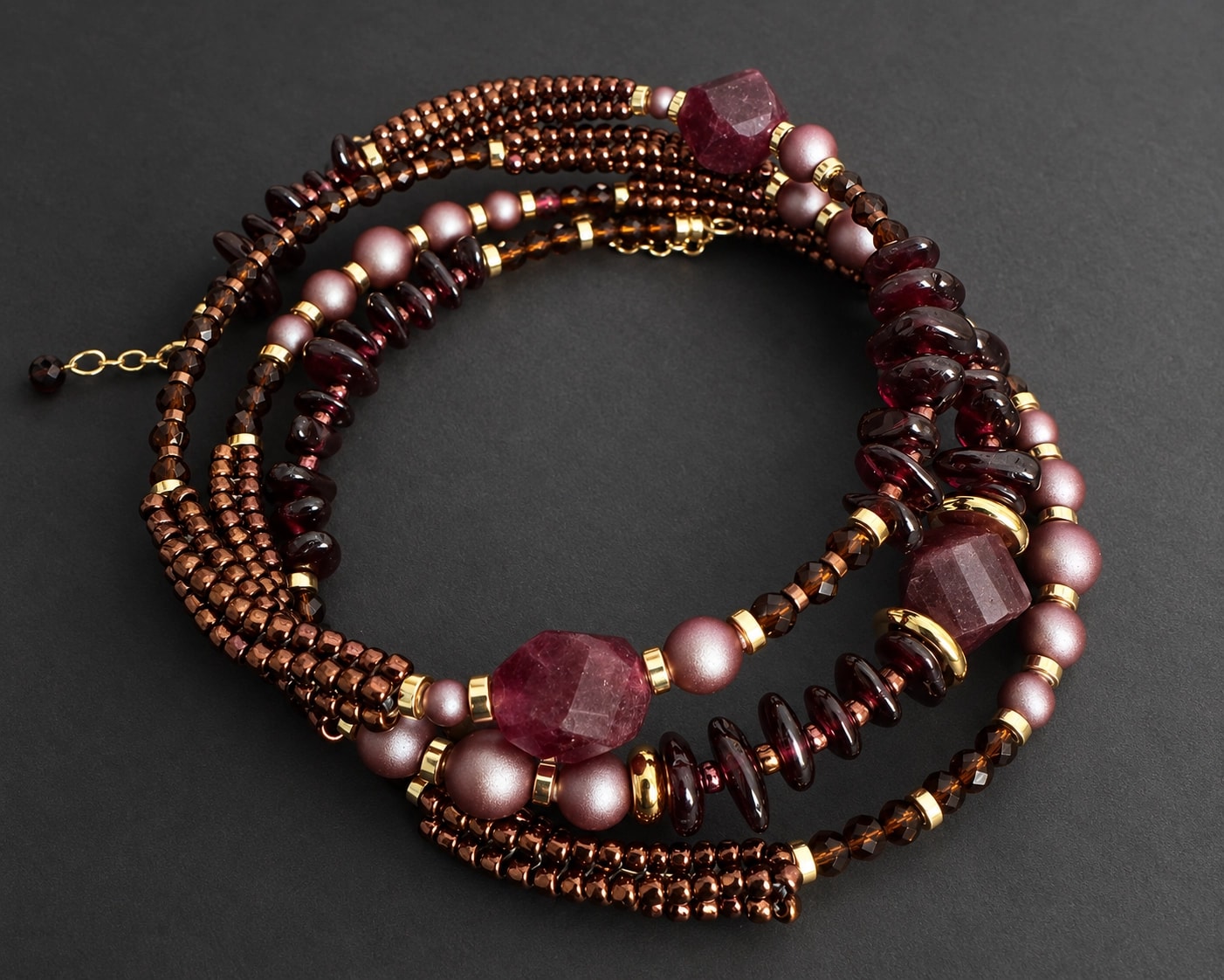 Garnet Whisper Bracelet - catalog
