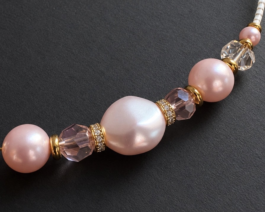 Pink Pearl Necklace - photo 2
